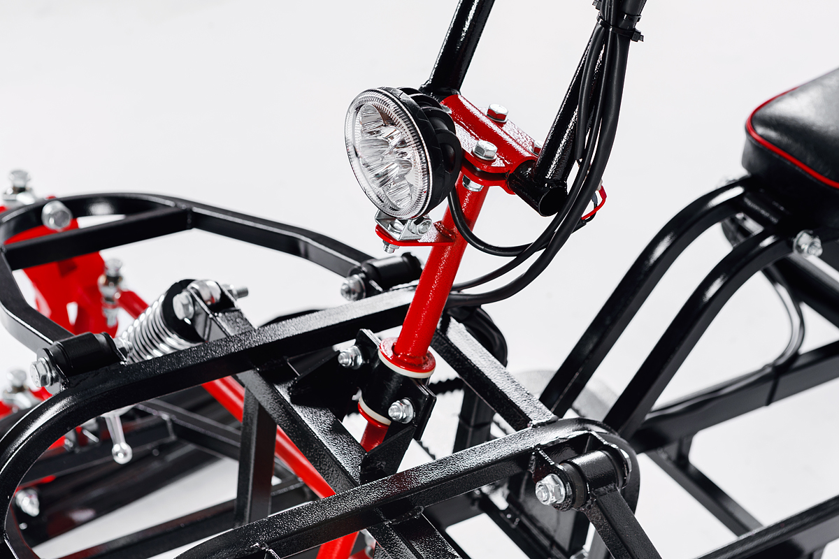 Лыжный модуль IKUDZO с подогревом ручек металлические лыжи в Смоленске