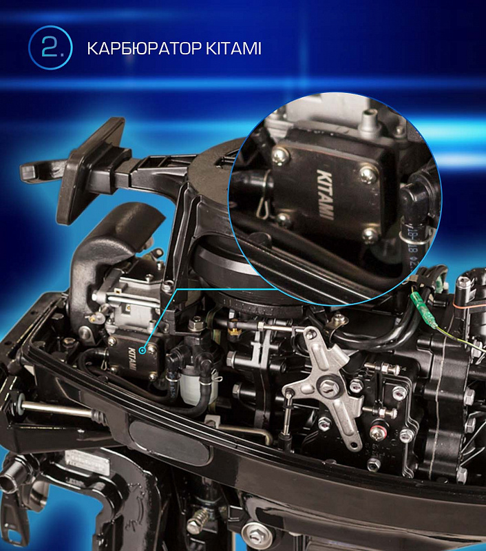 Лодочный мотор MARLIN PROLINE MP 9.9 (20) AWRL FORCE в Смоленске