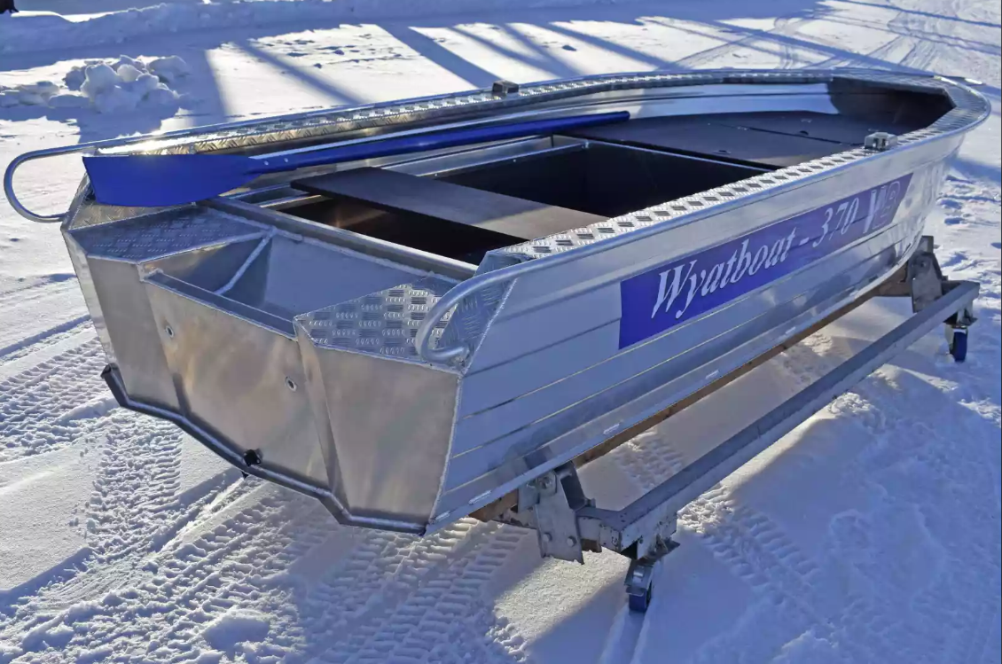 Алюминиевая лодка Wyatboat-370 Р FISH в Смоленске