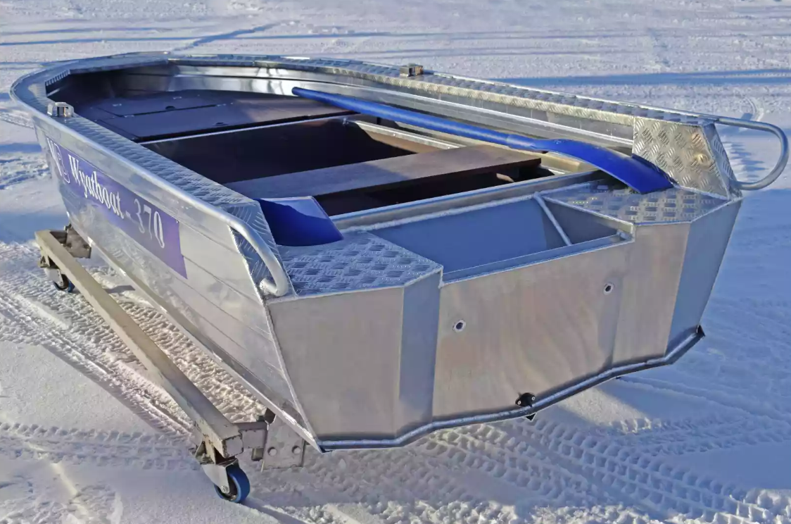 Алюминиевая лодка Wyatboat-370 Р FISH в Смоленске