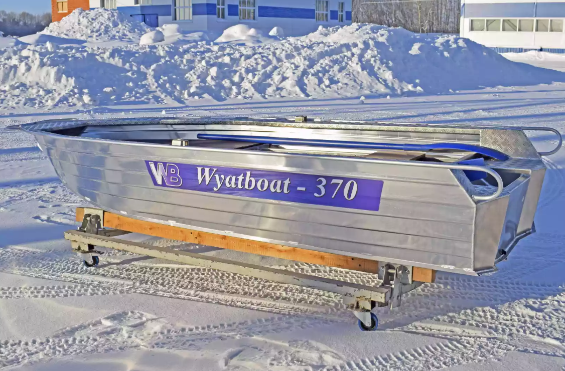 Алюминиевая лодка Wyatboat-370 Р FISH в Смоленске