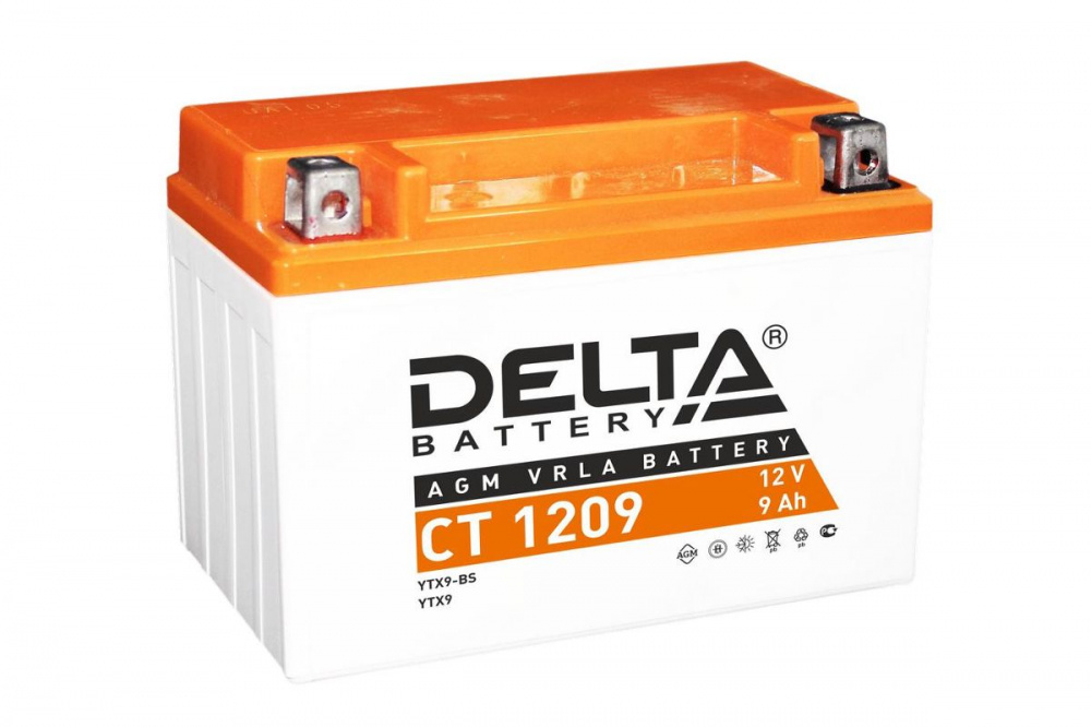 Аккумулятор Delta CT 1209 (12V / 9Ah) в Смоленске
