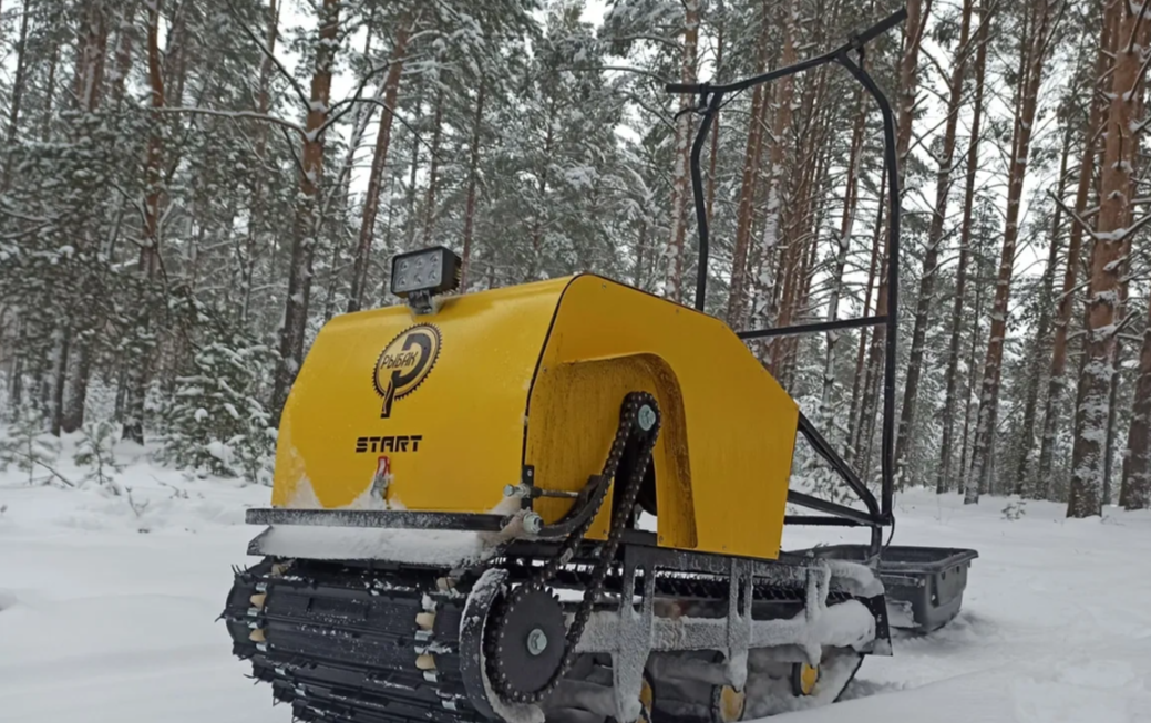 Мотобуксировщик РЫБАК СТАРТ Lifan 15 л.с. (металлический капот) в Смоленске