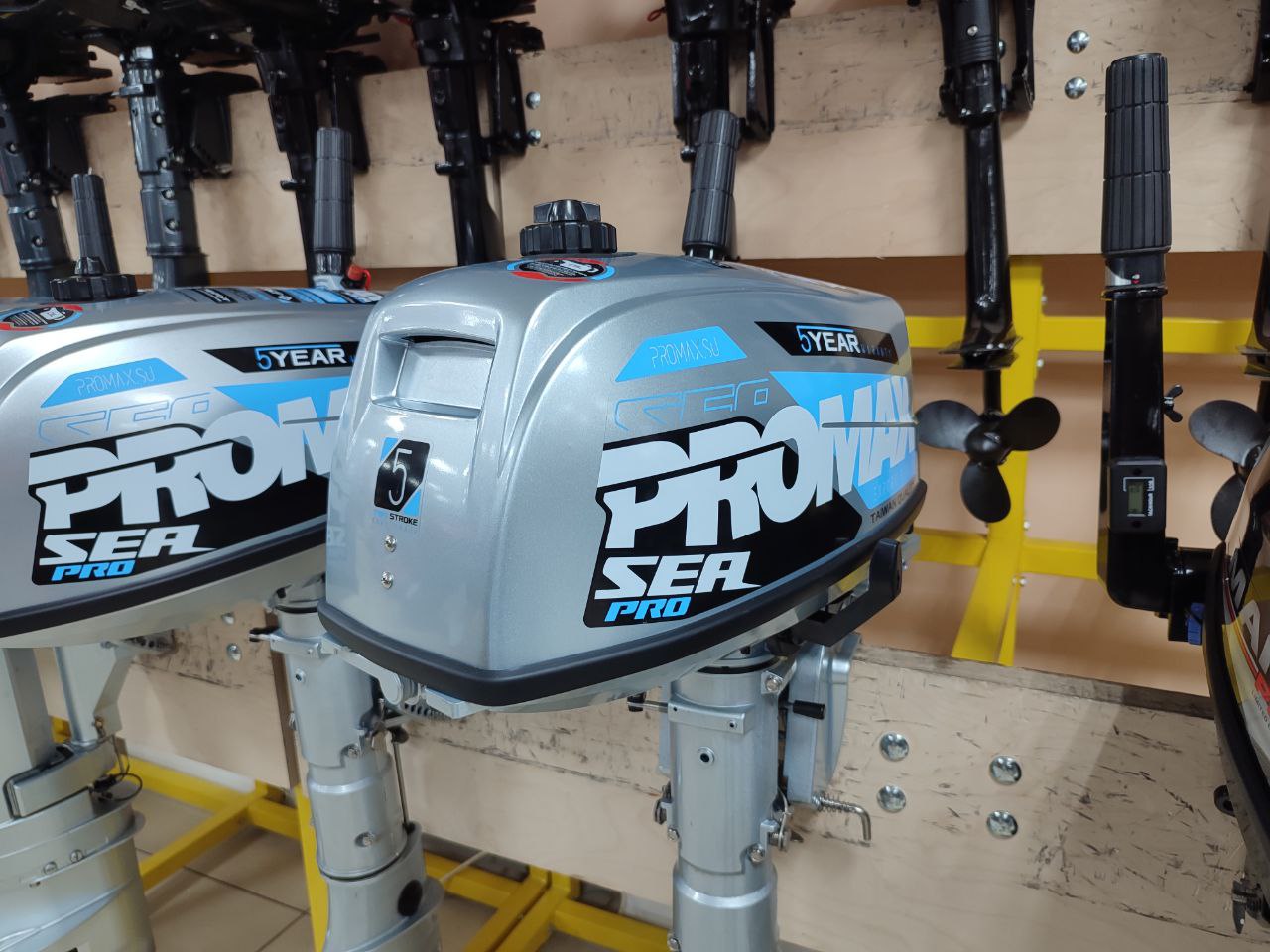 Лодочный мотор PROMAX SP5FHS (внешний бак 12 л) в Смоленске