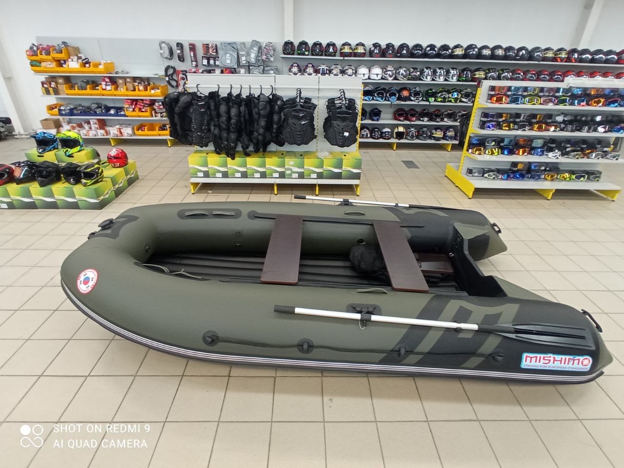Лодка MISHIMO RIVER JET 400 под водомет в Смоленске