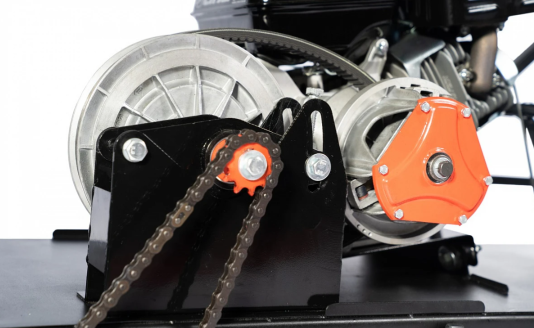 Мотобуксировщик БУРЛАК-M2 LFS 15 л.с. с эл/зап (передний привод, склизы) в Смоленске