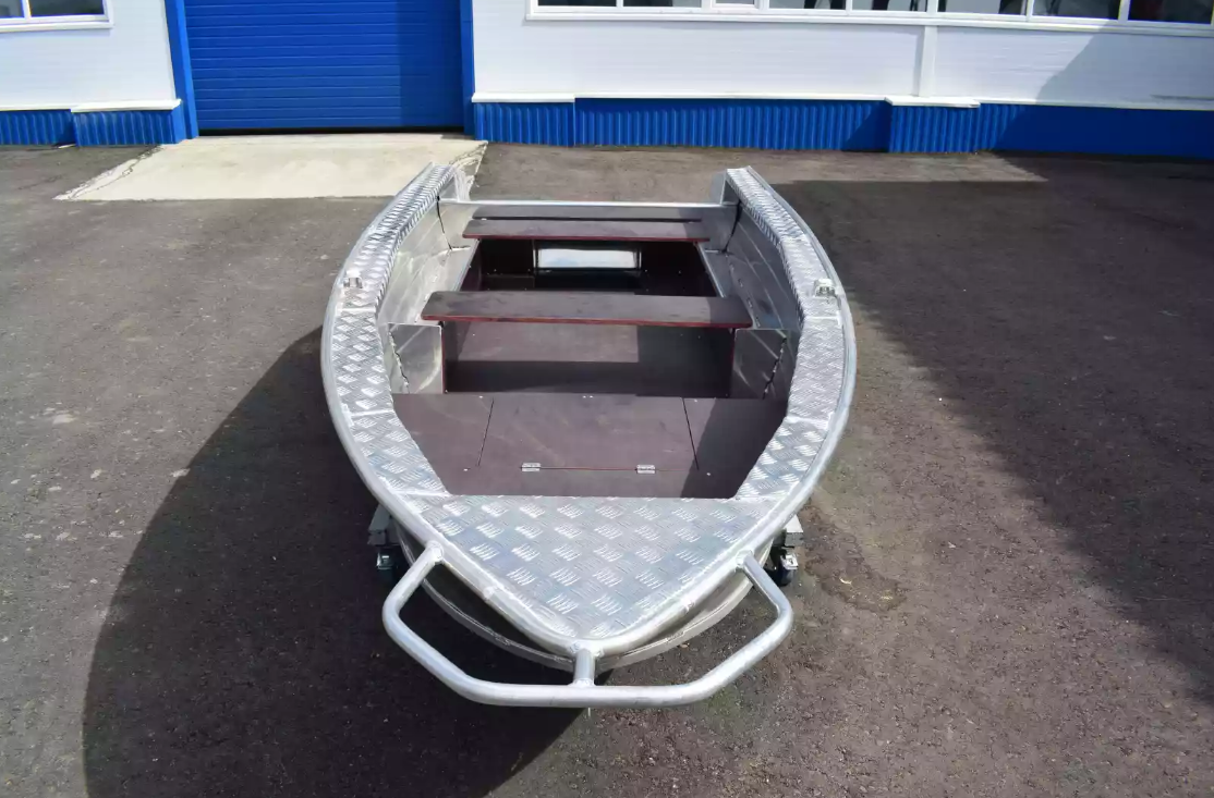 Алюминиевая лодка Wyatboat-390Р Увеличенный борт в Смоленске