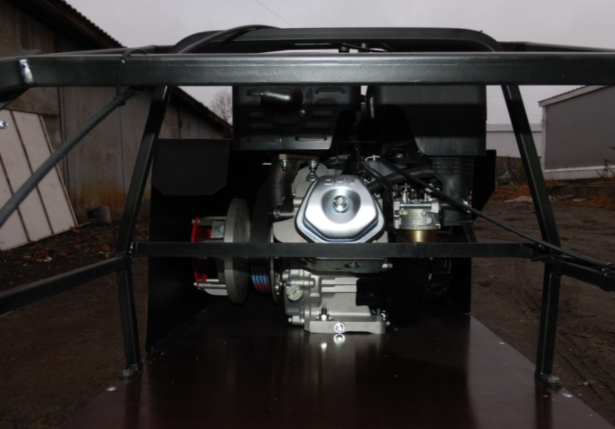 Мотобуксировщик AhtaR Зима 15 л/с с вариатором в Смоленске