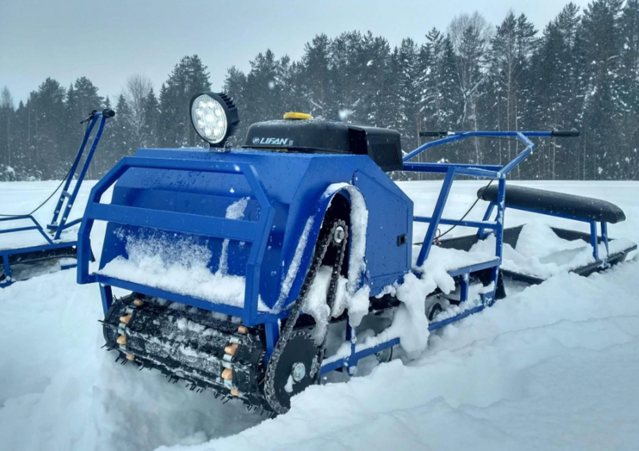 Мотобуксировщик Альбатрос-XLV 9 мини, тележки, 1250 мм в Смоленске