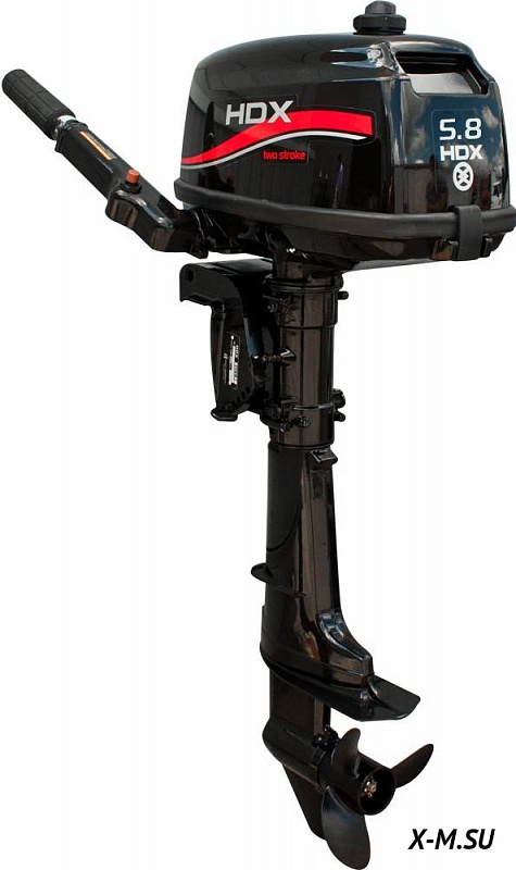Лодочный мотор 2-х тактный HDX R series T 5,8 BMS в Смоленске