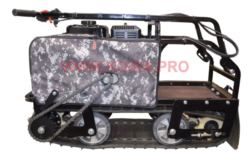 Мини мотобуксировщик КОЙРА "Вжик" (107 см) 7 л/с с ручным стартером в Смоленске