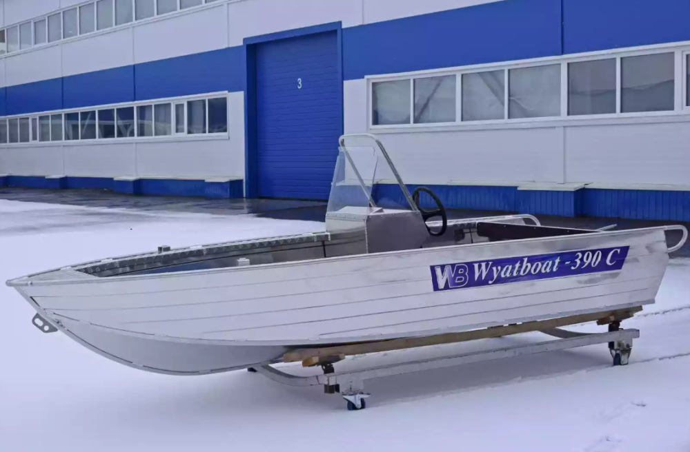 Алюминиевая лодка Wyatboat-390 C в Смоленске