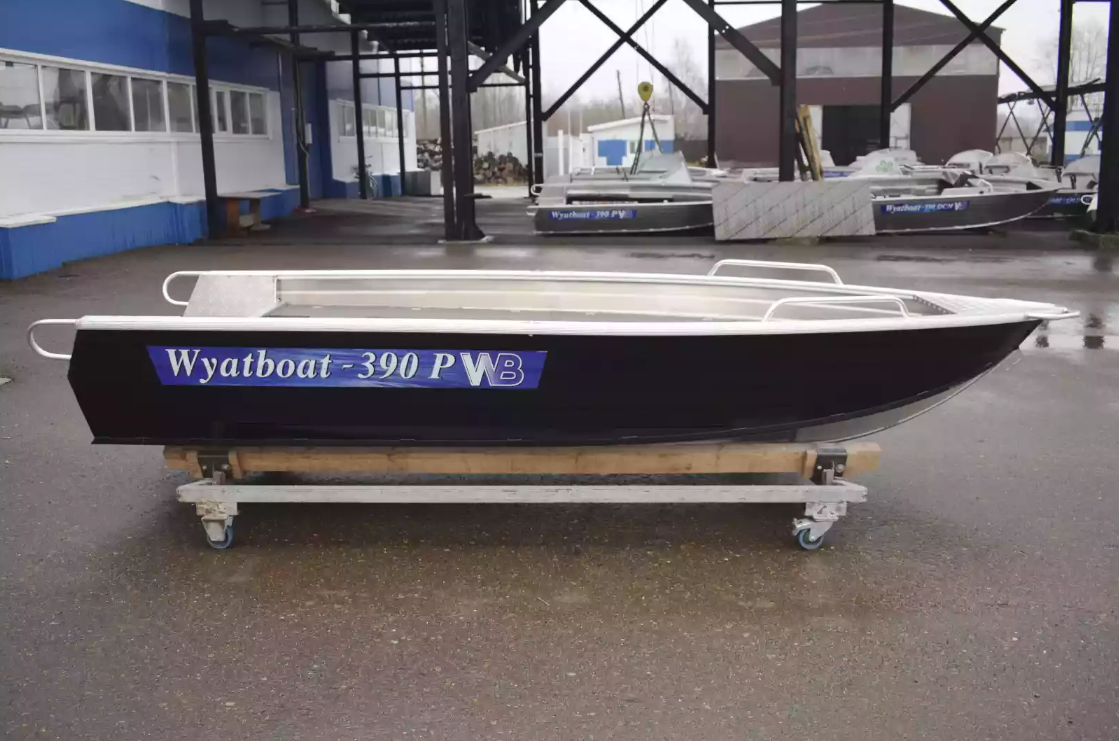 Алюминиевая лодка Wyatboat-390РМ в Смоленске