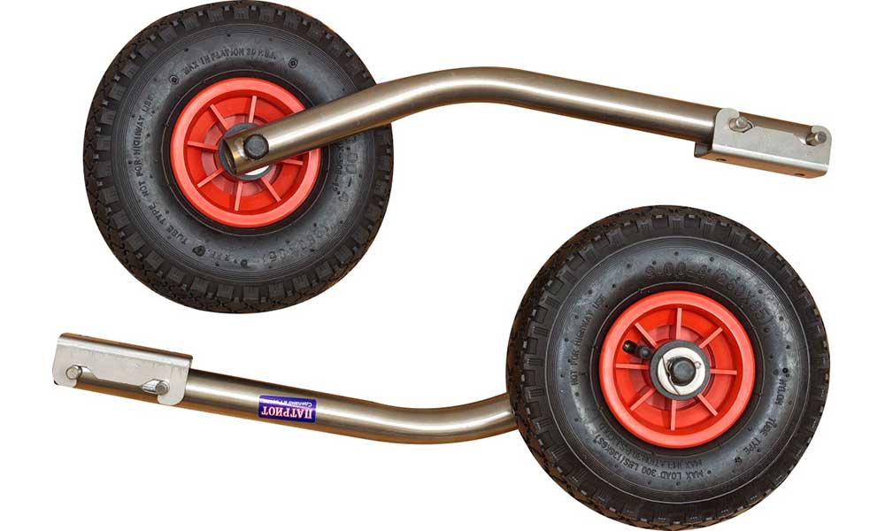 Транцевые колеса модульные удлиненные из нержавеющей стали в Смоленске