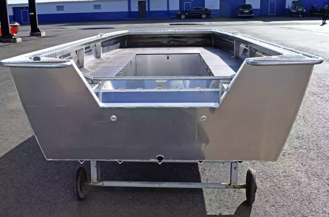 Алюминиевая лодка Wyatboat-490 Jonboat в Смоленске