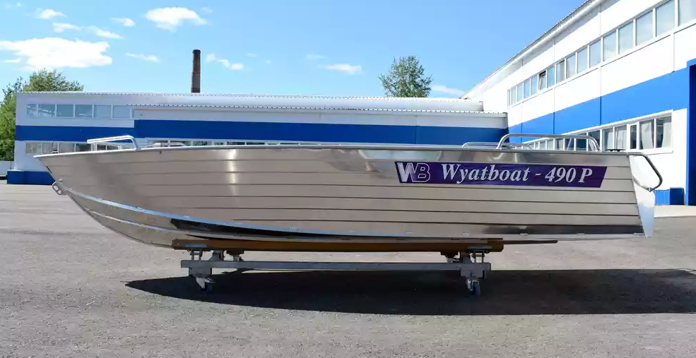 Алюминиевая лодка Wyatboat-490 P в Смоленске