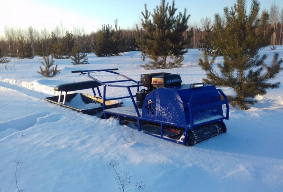 Мотобуксировщик Альбатрос-XLV 9 мини, тележки, 1250 мм в Смоленске