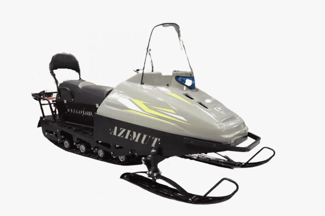 Миниснегоход Бурлак Азимут 24 л.с. , эл.запуск, реверс, тормоз гидравл, капот серый в Смоленске