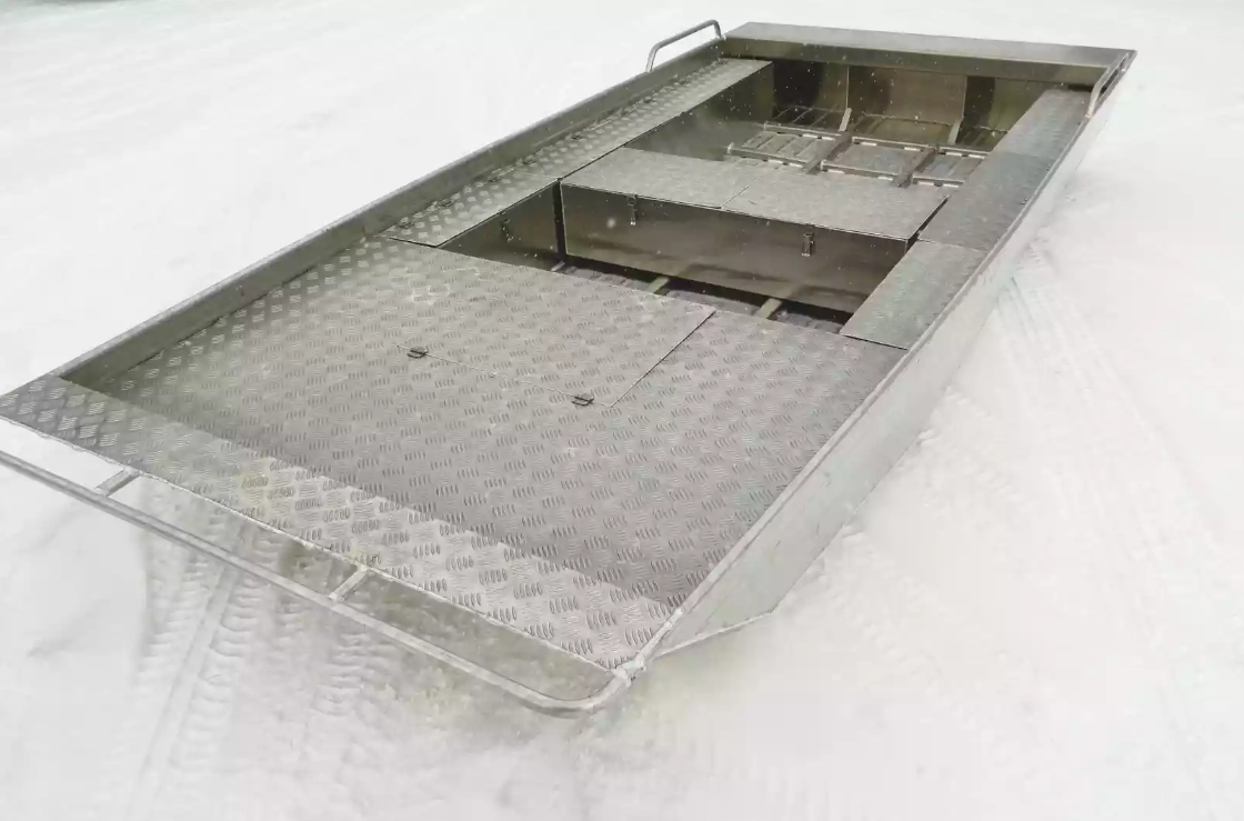 Алюминиевая лодка Wyatboat-390 Jonboat в Смоленске