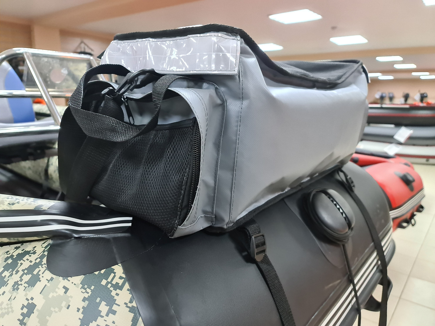 СУМКА ЛЮКС НА БАЛЛОН ДЛЯ ЛОДОК ПВХ 50Х25Х25 СМ в Смоленске