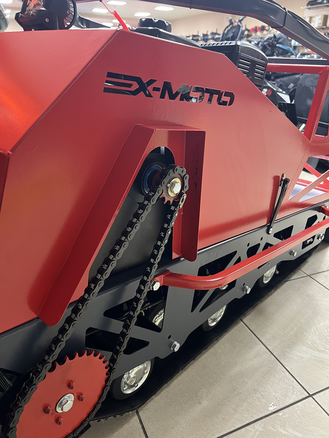 Мотобуксировщик EX-MOTO SNOWDOG S500 15л.с в Смоленске