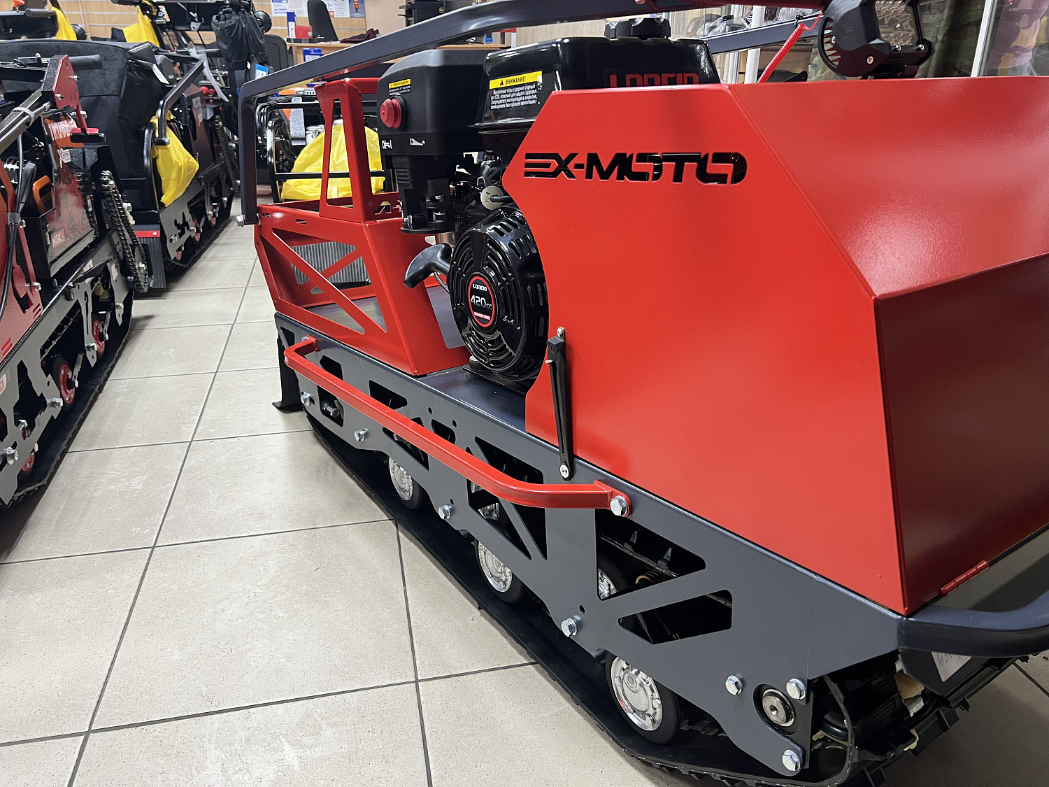 Мотобуксировщик EX-MOTO SNOWDOG S500 15л.с в Смоленске