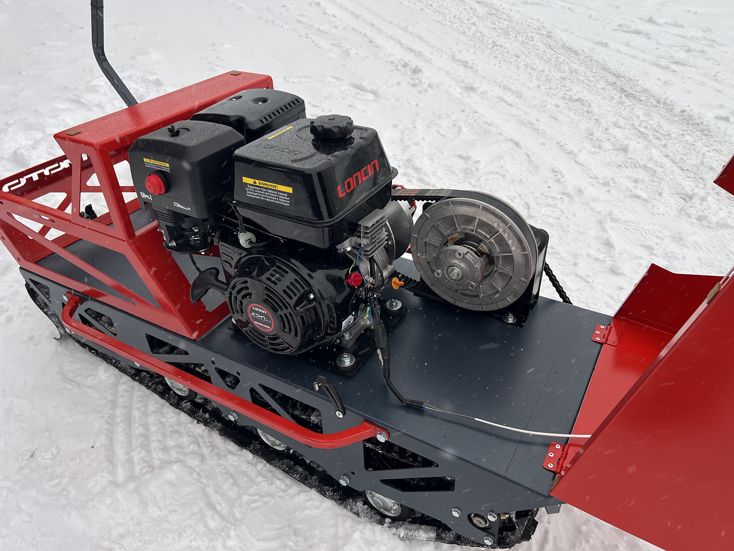 Мотобуксировщик EX-MOTO SNOWDOG S500 15л.с в Смоленске