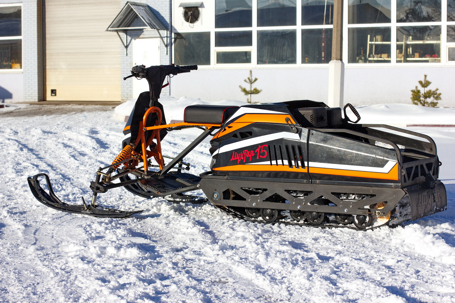 Мотобуксировщик IRBIS Мухтар 15 с лыжным модулем в комплекте в Смоленске