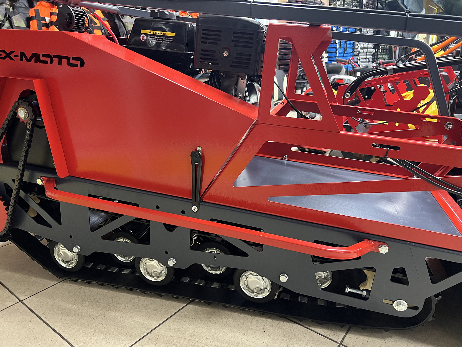 Мотобуксировщик EX-MOTO SNOWDOG S500 15л.с в Смоленске