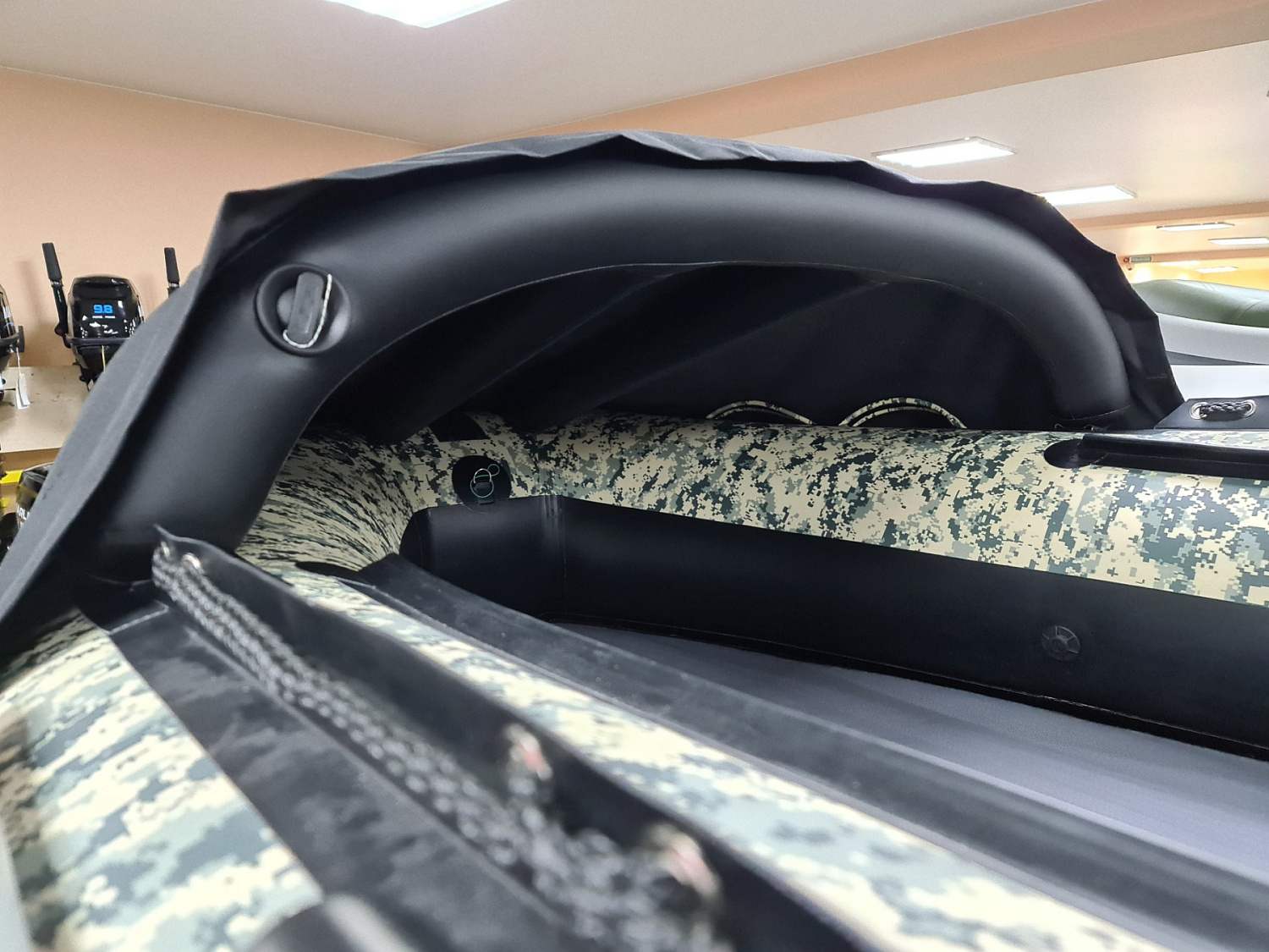 КОМПЛЕКТ НОСОВОГО ТЕНТА К ЛОДКЕ SMARINE AIR MAX 360 ЧЕРНЫЙ в Смоленске