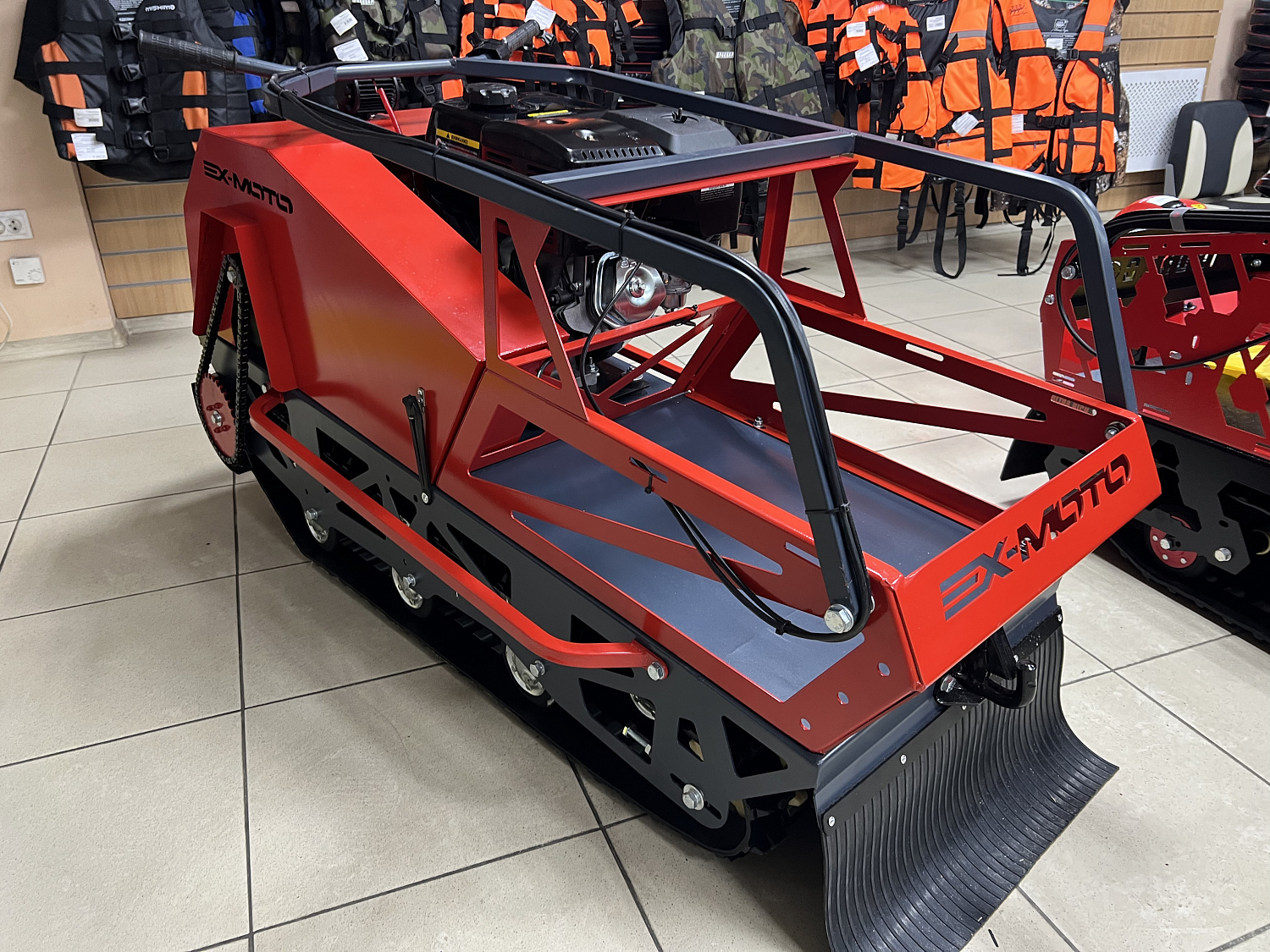 Мотобуксировщик EX-MOTO SNOWDOG S500 15л.с в Смоленске