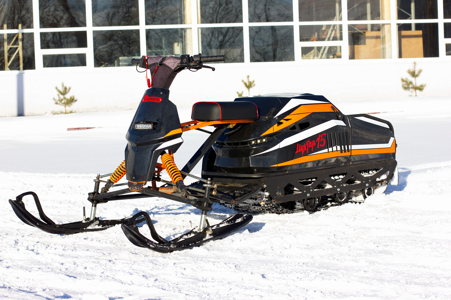 Мотобуксировщик IRBIS Мухтар 15 с лыжным модулем в комплекте в Смоленске