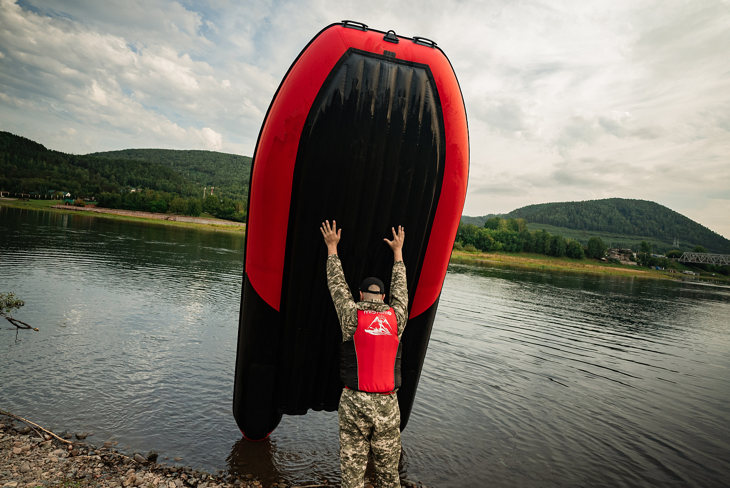 Лодка MISHIMO RIVER FJET PRO 470 под водомет в Смоленске