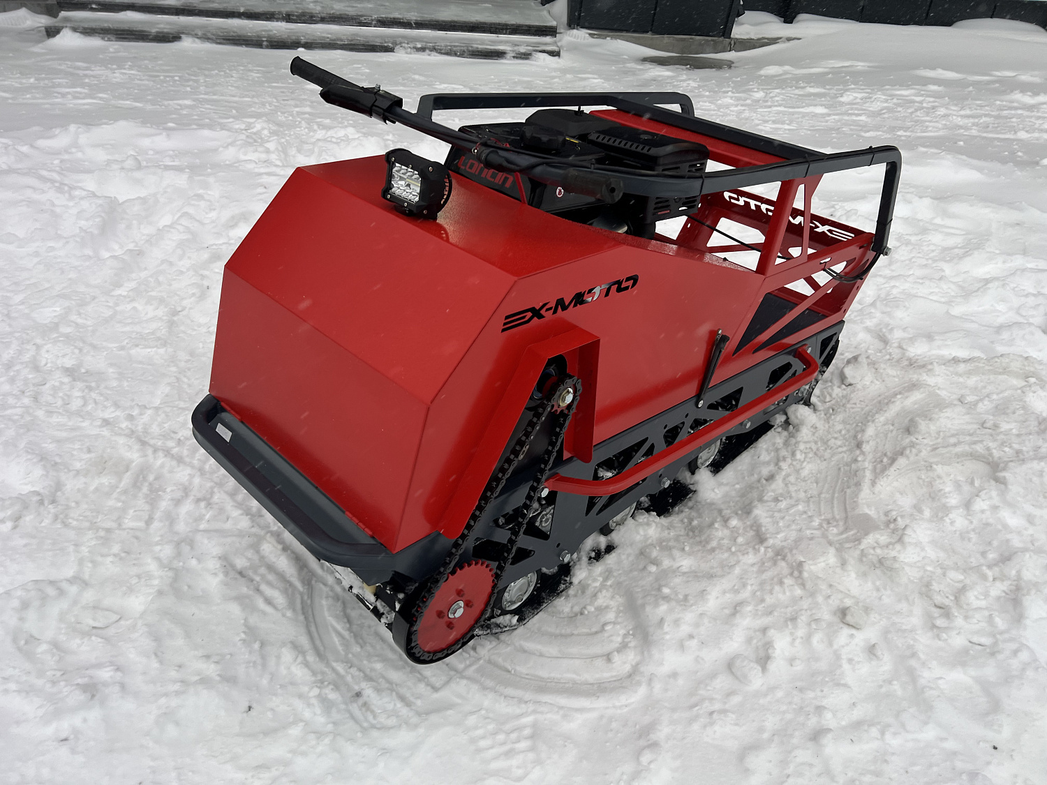 Мотобуксировщик EX-MOTO SNOWDOG S500 15л.с в Смоленске