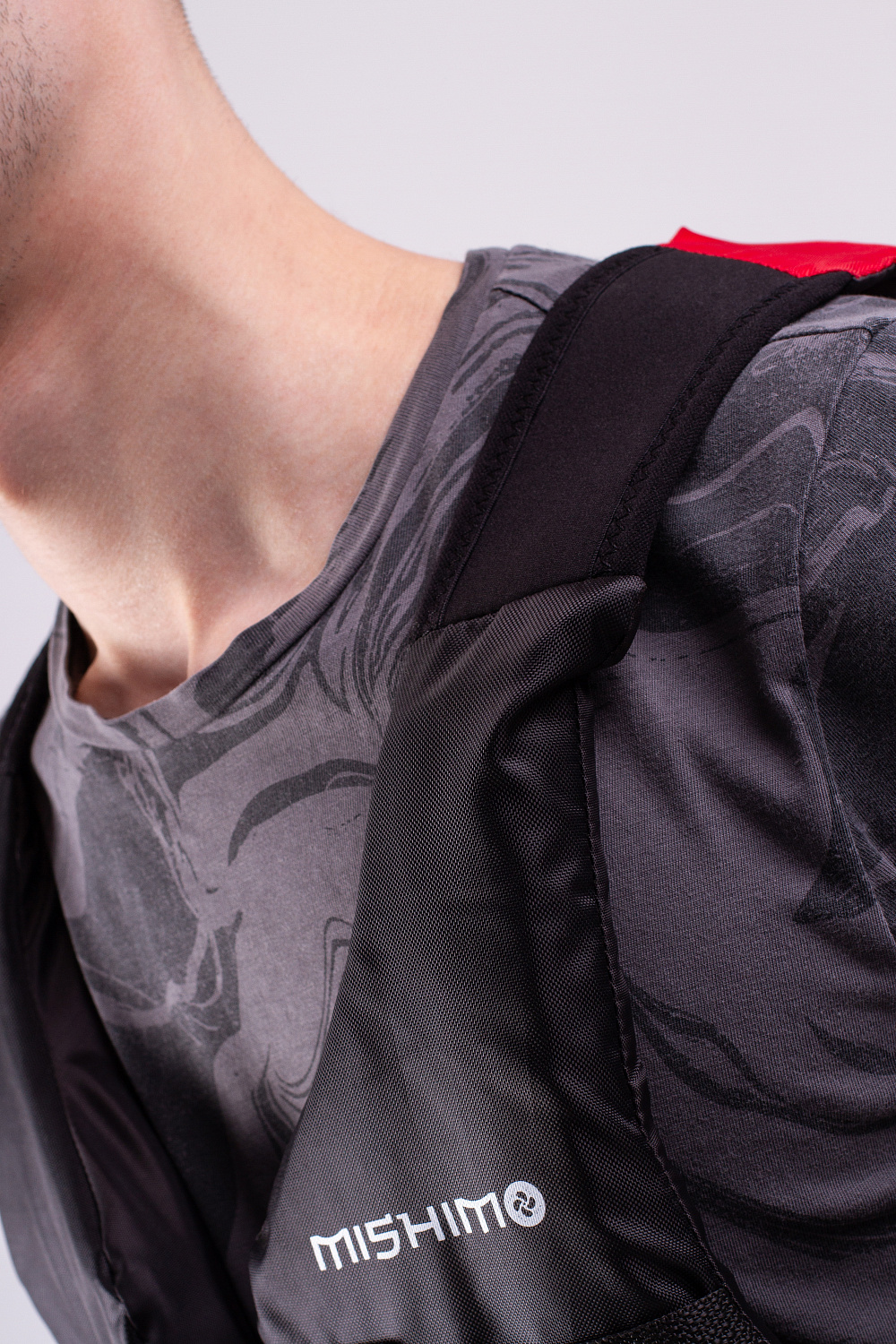 Жилет спасательный MISHIMO PRO Премиум качества Черно-красный в Смоленске